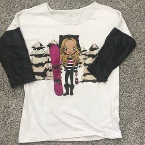 EUC Jessica Simpson 3/4 Sleeve Shirt